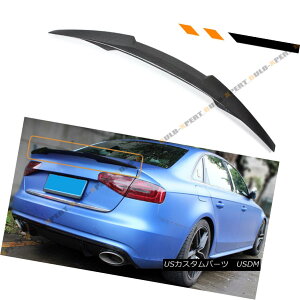 GAp[c FOR 2009-16 AUDI A4 B8 M4 STYLE HIGHKICK DUCKBILL CARBON FIBER TRUNK LID SPOILER FOR 2009-16 AUDI A4 B8 M4X^CHIGHKICK_bNrJ[{t@Co[gNbhX|C[