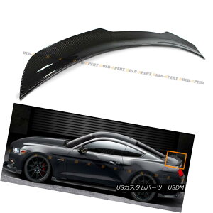 GAp[c For 2015-2017 Ford Mustang GT H Style Carbon Fiber Rear Trunk Spoiler Wing Lid 2015-2017tH[h}X^OGT HX^CJ[{t@Co[AgNX|C[ECObh