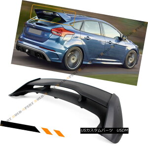 エアロパーツ FOR 2012-2018 FORD FOCUS ST HATCHBACK RS PRIMER BLK STYLE REAR ROOF SPOILER WING 2012年?2018年フォードフォーカスSTハッチバックRSプリマーBLK STYLEリアルーフスポイラーウィング