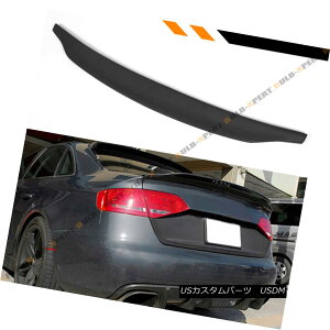 �G�A���p�[�c FOR 09-16 AUDI A4 S4 B8 C STYLE POLYURETHANE PU PRIMERED TRUNK LID SPOILER WING FOR 09-16 AUDI A4 S4 B8 C�X�^�C���|���E���^��PU�v�������g�����N���b�h�X�|�C���[�E�C���O �y���s�A���i�z