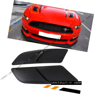 GAp[c For 2015-2017 Ford Mustang GT V6 Ecoboost Hood Vent Scoop Heat Extractor Pair 2015-2017tH[h}X^OGT V6GRu[Xgt[hxgXN[vq[gGNXgN^yA