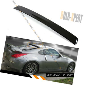 GAp[c FOR 2003-08 NISSAN 350Z Z33 FAIRLADY Z JDM GLOSSY BLACK REAR WINDOW ROOF SPOILER 2003-08Y350Z Z33 FAIRLADY Z JDMubNAEChE[tBOX|C[