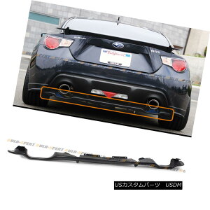GAp[c For 2013-2016 Subaru BRZ  Scion FR-S FRS 86 Rear Add-on Bumper Lower Diffuser XoBRZamp; TCIFR-S FRS 86AAhIop[fBt[U[