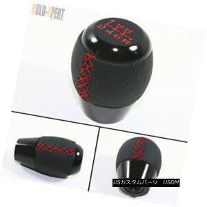 GAp[c FOR 2013-2015 HONDA ACCORD SEDAN COUPE 6 SPEED RED STITCHING BLK SHIFT KNOB 2013N2015Ñz_ER_[hEZ_EN[v[6ԐF̃XOEubNEVtgEmu