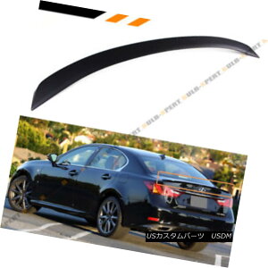 GAp[c FOR 2013-15 LEXUS GS350 GS450H F SPORT PRIMERED FLUSH FIT VIP TRUNK LID SPOILER 2013-15NTXGS350 GS450H F SPORTvChtbgtBbgVIP TRUNK LID SPOILER