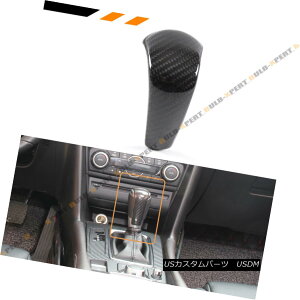 GAp[c FOR 2015-17 MAZDA 3/6/CX-5/CX-9 ADD-ON CARBON FIBER SHIFT KNOB GEAR COVER CAP 2015-17 MAZDA 3/6 / CX-5 / CX-9J[{t@Co[VtgEmuEMAEJo[ELbv