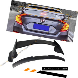 GAp[c FOR 2016-2018 HONDA CIVIC 4DR TYPE-R STYLE TRUNK WING + REAR WINDOW ROOF SPOILER z_VrbN4DR^Cv-RX^CgNECO+AEChE[tX|C[