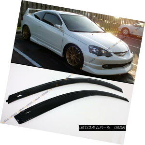 �G�A���p�[�c For 02-06 Acura RSX 2 Door Coupe DC5 Type-S JDM Style Window Visors Rain Guard 02-06�A�L����RSX 2�h�A�N�[�yDC5�^�C�v-S JDM�X�^�C���E�B���h�E�o�C�U�[���C���K�[�h �y���s�A���i�z