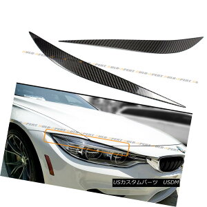 GAp[c 2014-18 BMW F80 M3 F82 F83 M4 CARBON FIBER HEADLIGHT EYE LID COVER PAIR EYEBROWS 2014-18 BMW F80 M3 F82 F83 M4J[{t@Co[wbhCgACbhJo[yAACu[