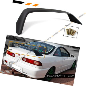 GAp[c FOR 94-01 ACURA INTEGRA 2DR DB DC2 TYPE R STYLE ABS MATT BLK HATCH TRUNK SPOILER FOR 94-01 ACURA INTEGRA 2DR DB DC2^CvRX^CABS}bgBLKnb`g[X|C[