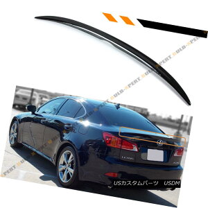 GAp[c FOR 2006-13 LEXUS IS 250/350/ ISF VIP PAINTED GLOSSY BLK REAR TRUNK LID SPOILER NTXIS 250/350 / ISF VIPhOXV[BLKATRUNK LID SPOILER