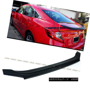 GAp[c JDM SPORT FLUSH FIT TRUNK SPOILER WING FOR 2016-2018 10TH GEN HONDA CIVIC SEDAN 2016N?2018NJDMX|[ctbgtBbggD[X|C[ECO10th GENz_VrbNZ_