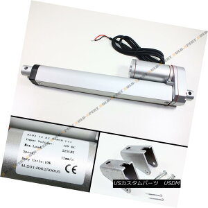 GAp[c Heavy Duty 8" in Extension Linear Actuator Stroke 225 Lb Max Lift 12V DC+Bracket GNXeVEjAEAN`G[^[EXg[Ñwr[Ef[eB8C`ő僊tg12V DC +uPb