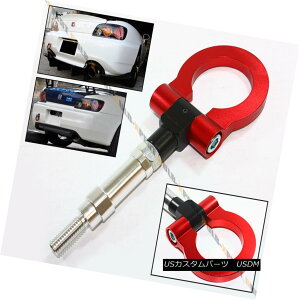 GAp[c FOR 08-2014 HONDA FIT JAZZ / 2011-2014 CRZ RED FRONT FOLDING SCREW ON TOW HOOK 08-2014z_tBbgJAZZ / 2011-2014 CRZԂOʂ̐܂ݎ˂