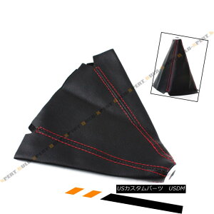 GAp[c BLACK PVC LEATHER MANUAL SHIFT SHIFTER BOOT COVER WITH RED STITCHING FOR SUBARU ubNPVCU[}jAXEBtgu[cJo[XobhVb^[