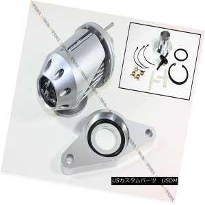 GAp[c 02-07 IMPREZA WRX/02-2014 STi SILVER SSQV BLOW OFF VALVE + SILVER FLANGE ADAPTER 02-07CvbTWRX / 02-2014 STiVo[SSQVu[Itou+Vo[tCOA_v^[