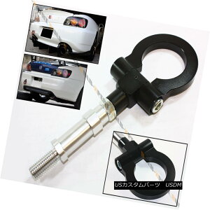 GAp[c FOR 2000-2009 HONDA S2000 S2K AP1 AP2 BLACK FRONT/REAR FOLDING SCREW ON TOW HOOK 2000-2009 HONDA S2000 S2K AP1 AP2 BLACKtg/A܂肽݂˂iTOWtbNj