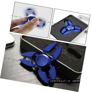GAp[c Tri Fidget Hand Spinner Triangle Torqbar Brass Finger Toy Focus ADHD Autism Blue gCFidgetnhXsgCAOTorqbar^イ̎ẘߋtH[JXADHDǐ