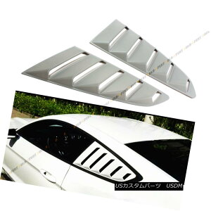 �G�A���p�[�c For Ford Mustang 2015-2018 GT Side Vent Window Quarter Scoop Louver Primer Cover �t�H�[�h�}�X�^���O2015-2018 GT�T�C�h�x���g�E�B���h�E�N�H�[�^�[�X�N�[�v���[�o�[�v���C�}�[�J�o�[ �y���s�A���i