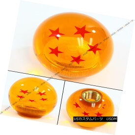 エアロパーツ M10 X 1.25 DRAGON BALL Z 5 STAR STYLE ACRYLIC ROUND SHIFT KNOB FOR MITSUBISHI M10 X 1.25ドラゴンボールZ 5スタースタイルのラウンドシフトミッドシップ用ノブ