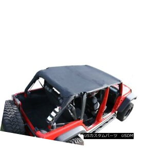 �y�E�\�t�g�g�b�v Rugged Ridge Island Topper Soft Top Black Jeep JK Wrangler 4-Door 07-09 13589.35 ���ȃ��b�W���g�b�p�[�\�t�g�g�b�v�u���b�N�W�[�vJK�����O���[4�h�A07-09 13589.35 �y���s�A���i�z