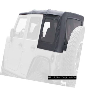 yE\tggbv 07-09 JEEP WRANGLER UNLIMITED REPLACEMENT BLACK SOFT TOP TINT WINDOWS 9080235 07-09 JEEP WRANGLEŘp̍\tggbveg̑9080235
