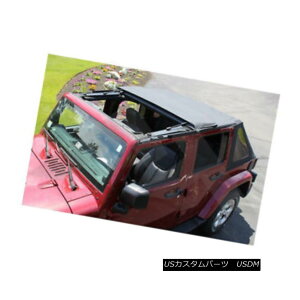 yE\tggbv Fold Back Soft Top 2-Door Jeep Wrangler JK 2007-2016 Rough Trail RT10735T ܂Ԃ\tggbv2hAW[vO[JK 2007-2016 Rough Trail RT10735T