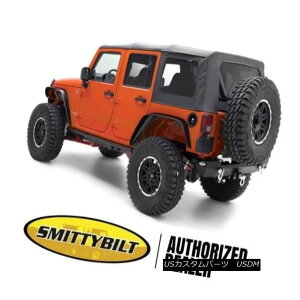 �y�E�\�t�g�g�b�v Smittybilt Replacement Soft Top 07-09 Jeep Wrangler JKU 9080235 Black Diamond Smittybilt�����\�t�g�g�b�v07-09�W�[�v�����O���[JKU 9080235�u���b�N�_�C�������h �y���s�A���i�z