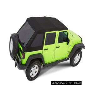 yE\tggbv Bestop Trektop NX Glide Black Diamond Soft Top 07-17 Jeep Wrangler JKU 4 Door xXggbvgbNNXOChubN_Ch\tggbv07-17W[vO[JKU 4hA