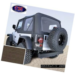 �y�E�\�t�g�g�b�v Soft Top  Door Skins Khaki with Clear Windows Jeep Wrangler TJ 2003-06 13707.36 �\�t�g�g�b�v��amp; �h�A�X�L���J�[�L�N���A�E�B���h�E�W�[�v�����O���[TJ 2003-06 13707.36 �y���s�A���i�z
