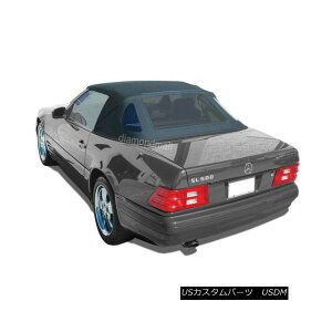 �y�E�\�t�g�g�b�v Mercedes R129 SL Convertible Soft Top 1990-2002 Black GERMAN OEM Canvas Cloth �����Z�f�XR129 SL�R���o�[�`�u���\�t�g�g�b�v1990-2002�u���b�N�h�C�c�L�����o�X���n