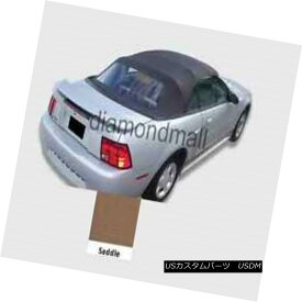 幌・ソフトトップ Ford mustang Convertible Soft top With Plastic window Saddle Sailcloth 1994-2004 フォードmustangコンバーチブルソフトトッププラスチック製の窓付きサドルセイルロース1994-2004