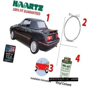 yE\tggbv Ford / Mercury Capri convertible Soft Top Kit (DIY) Fits: July 1992 - 1994 tH[h/}[L[JvRo[`u\tggbvLbgiDIYjKF1992N7 - 1994