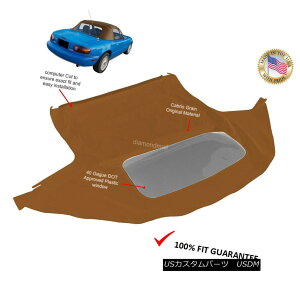 yE\tggbv Mazda Miata 1990-2005 Convertible Soft Top With Plastic Window Tan Haartz Cabrio }c_E~A^1990-2005Ro[`uE\tgEgbvivX`bNEEBhEtjTan Haartz Cabrio