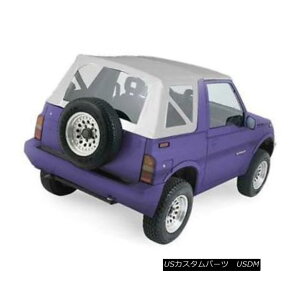 �y�E�\�t�g�g�b�v Suzuki Samurai Soft Top 1986-1994 OEM Replacement White Smittybilt 98752 �X�Y�L�T�����C�\�t�g�g�b�v1986-1994 OEM�����z���C�g�X�~�`�r���g98752 �y���s�A���i�z