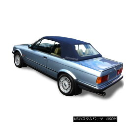 幌・ソフトトップ BMW E30 Convertible Soft Top &amp; Plastic Window 3 series 1986-1993 Blue German BMW E30コンバーチブルソフトトップ＆amp; プラスチック窓3シリーズ1986-1993ブルードイツ語