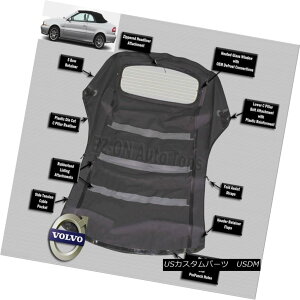 yE\tggbv VOLVO C70 Convertible Soft Top Replacement Factory Material 1998-2006 VOLVO C70Ro[`u\tggbvpt@Ng[f1998-2006