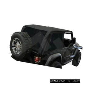 �y�E�\�t�g�g�b�v Jeep Wrangler TJ Bowless Soft Top Black Diamond with Tint 1997-2006 BRT10035 �W�[�v�����O���[TJ Bowless�\�t�g�g�b�v�u���b�N�_�C�������h�e�B���g1997-2006 BRT10035 �y���s�A���i�z