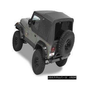 yE\tggbv 1988-1995 JEEP WRANGLER BLACK SOFT TOP + UPPER SKINS  TINTED REAR WINDOWS 1988-1995W[vEO[EubNE\tgEgbv+Abp[EXLYamp; egtAEChE