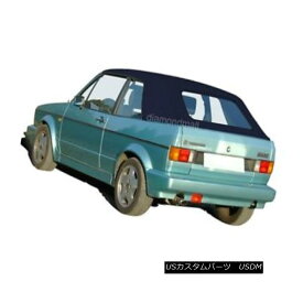 幌・ソフトトップ VW Volkswagen Rabbit Cabriolet Golf 1980-1994 Convertible Soft Top Blue German VWフォルクスワーゲンウサギカブリオレゴルフ1980-1994コンバーチブルソフトトップブルードイツ語