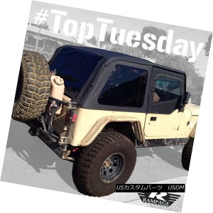 �y�E�\�t�g�g�b�v 1992-1995 Jeep Wrangler Frameless Soft Top Kit with Tinted Windows Black 1992-1995�W�[�v�E�����O���[�t���[�����X�E�\�t�g�g�b�v�E�L�b�g�A�e�B���e�b�h�E�E�B���h�E�E�u���b�N
