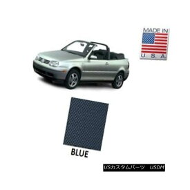 幌・ソフトトップ VW Volkswagen Golf Cabrio Cabriolet 1995-2001 Convertible Soft Top BLUE Vinyl VWフォルクスワーゲンゴルフCabrio Cabriolet 1995-2001コンバーチブルソフトトップBLUE Vinyl