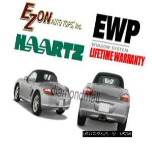 �y�E�\�t�g�g�b�v NEW Porsche Boxster Convertible Soft Top With Glass Window 2005-2010 GERMAN A5 NEW�|���V�F�{�N�X�^�[�R���o�[�`�u���\�t�g�g�b�v�i�K���X���t���j2005-2010 GERMAN A5