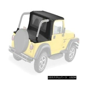 yE\tggbv Bestop Halftop 97-02 Jeep Wrangler TJ w/ Factory Soft Top Hardware Black Denim xXggbvn[tgbv97-02W[vO[TJ w /t@Ng[\tggbvn[hEFAubNfj