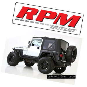 �y�E�\�t�g�g�b�v SMITTYBILT 9973235 BLACK BOWLESS SOFT TOP COMBO FOR 1997-2006 JEEP WRANGLER TJ SMITTYBILT 9973235 BLUE BOWLESS SOFT�g�b�v�R���{1997-2006 JEEP WRANGLER TJ �y���s�A���i�z