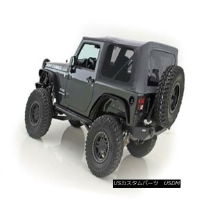 �y�E�\�t�g�g�b�v Smittybilt Jeep Wrangler JK Soft Top 10-17 2 Door OEM Black Diamond 9075235 Smittybilt�W�[�v�����O���[JK�\�t�g�g�b�v10-17 2�h�AOEM�u���b�N�_�C�������h9075235 �y���s�A���i�z