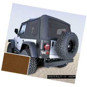 �y�E�\�t�g�g�b�v Rugged Ridge 13724.33 XHD Soft Top Tan Tinted Windows 97-06 Jeep Wrangler ���Ȕ���13724.33 XHD�\�t�g�g�b�v�W�F�̍ʐF���ꂽWindows 97-06�W�[�v�����O���[ �y���s�A���i�z