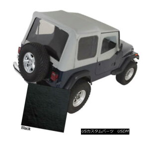 �y�E�\�t�g�g�b�v Rugged Ridge 13721.15 XHD Soft Top Black Clear Windows 88-95 Jeep Wrangler ���ȃ��b�W13721.15 XHD�\�t�g�g�b�v�u���b�N�N���A�E�B���h�E88-95�W�[�v�����O���[ �y���s�A���i�z