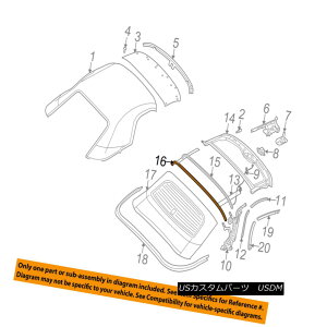 �y�E�\�t�g�g�b�v Dodge CHRYSLER OEM 03-06 Viper Convertible/soft Top-Bow 5029131AB Dodge CHRYSLER OEM 03-06�o�C�p�[�E�R���o�[�`�u��/ so ft Top-Bow 5029131AB