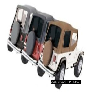 �y�E�\�t�g�g�b�v Rampage Factory Replacement Soft Top 88-95 Jeep Wrangler YJ 99617 Spice �\���H������\�t�g�g�b�v88-95�W�[�v�����O���[YJ 99617�X�p�C�X �y���s�A���i�z